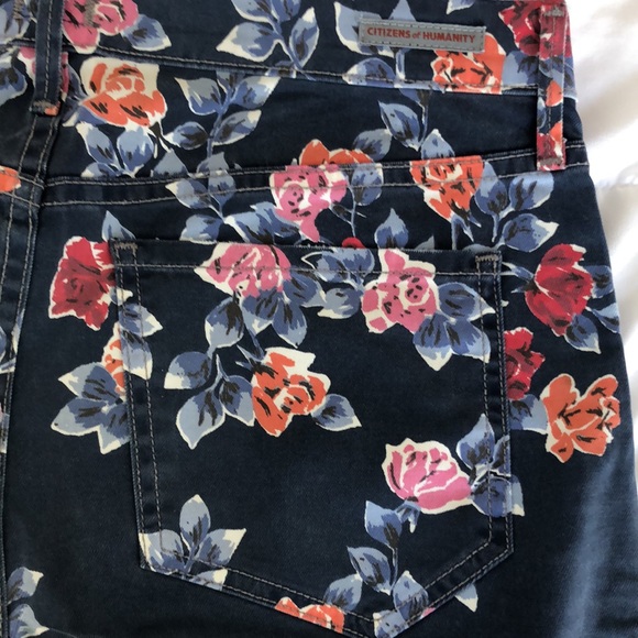 NEW WITHOUT TAGS CITIZENS OF HUMANITY MANDY HIGH WAIST RETRO SLIM ROLL UP JEANS - Picture 11 of 11